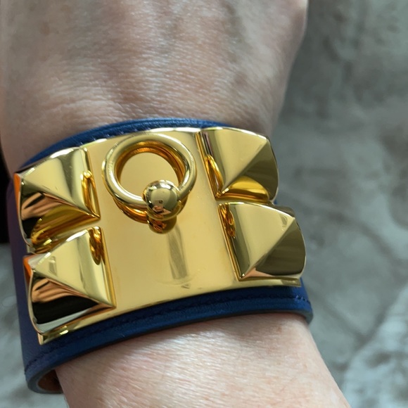 Hermès leather bracelet - Picture 8 of 9